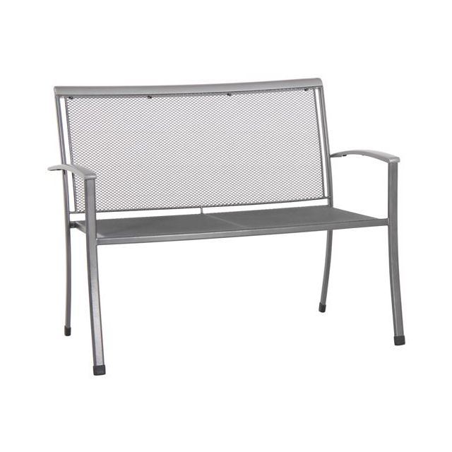 Gartenbank 2-Sitzer "Balero" Streckmetall