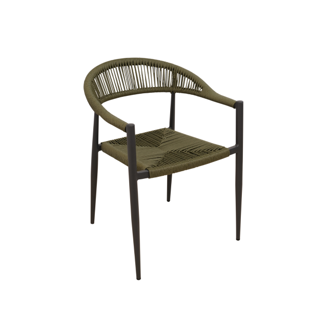 Stapelsessel Como olive