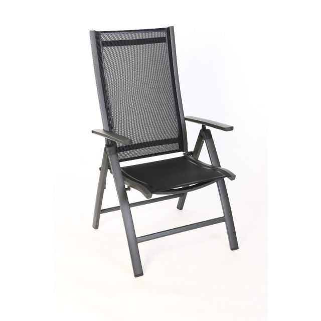 Klappsessel Bornheim Aluminium verstellbar hohe Lehne