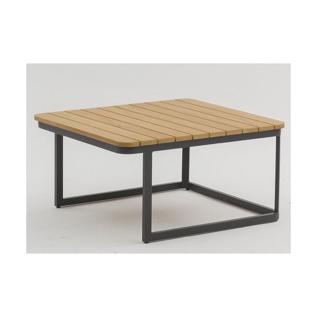Loungetisch Bellissimo Teak 80x70x40cm