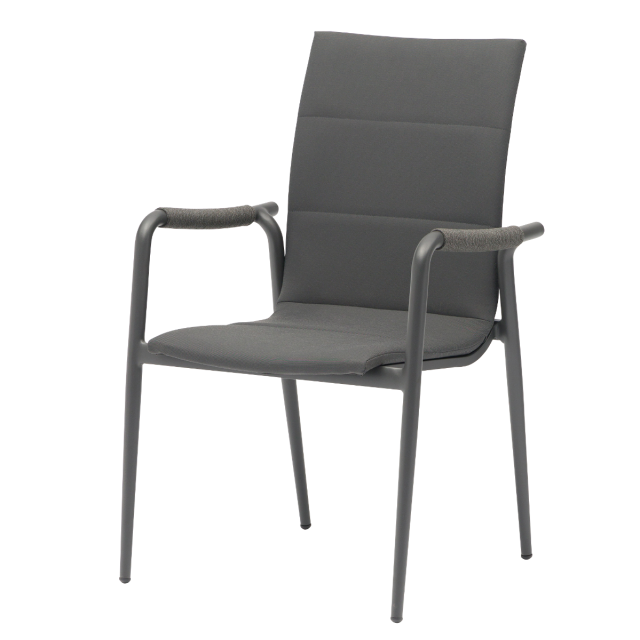 Stapelsessel San Remo anthrazit