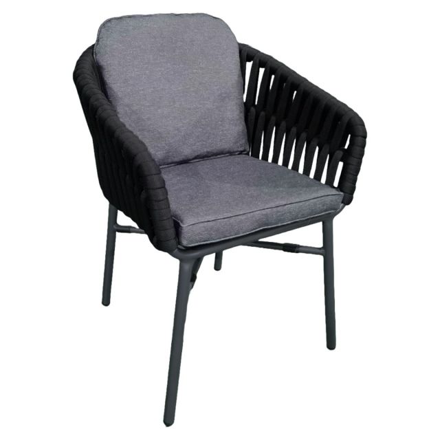 Stapelsessel Sirmione black