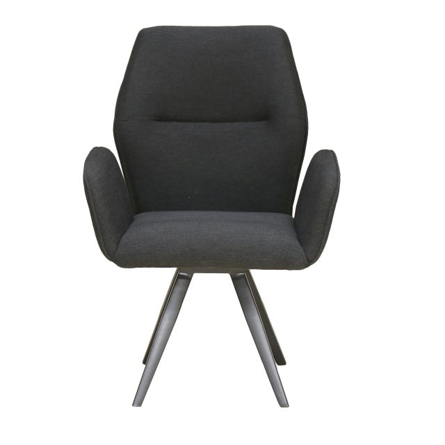 Drehsessel "Barolo" Sunbrella sooty